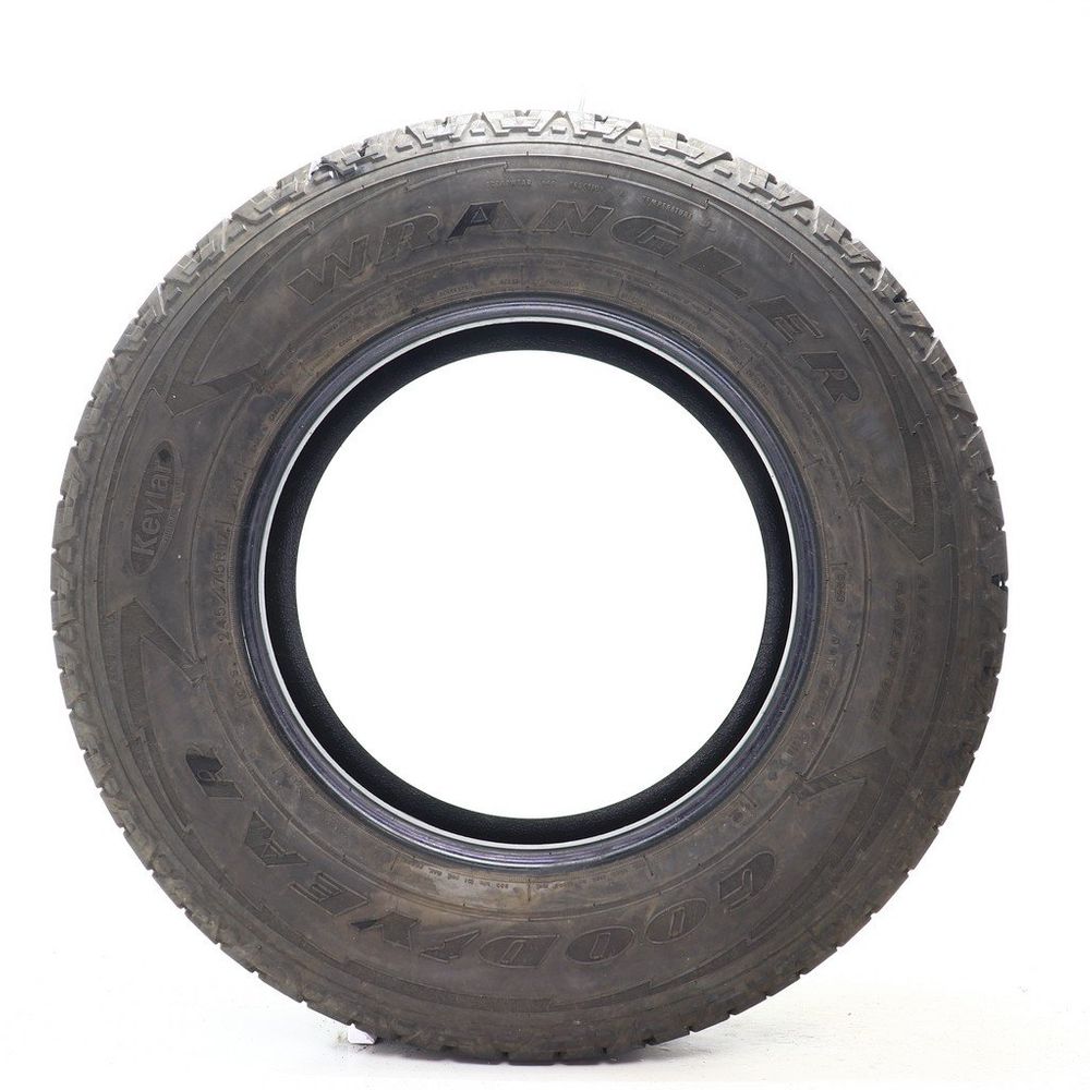 Set of (4) Used 245/75R17 Goodyear Wrangler All-Terrain Adventure Kevlar 112T - 5.5-6.5/32 - Image 3