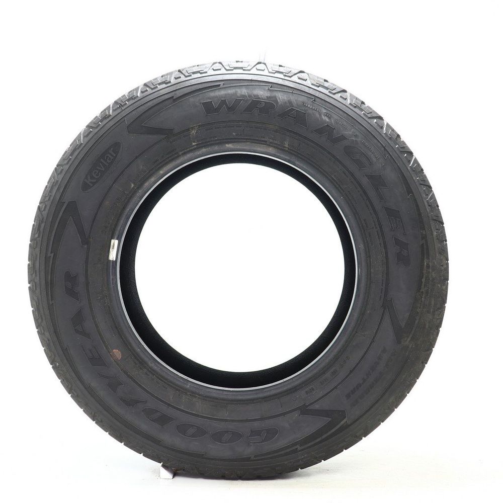 Set of (4) Used 245/75R17 Goodyear Wrangler All-Terrain Adventure Kevlar 112T - 5.5-6.5/32 - Image 6