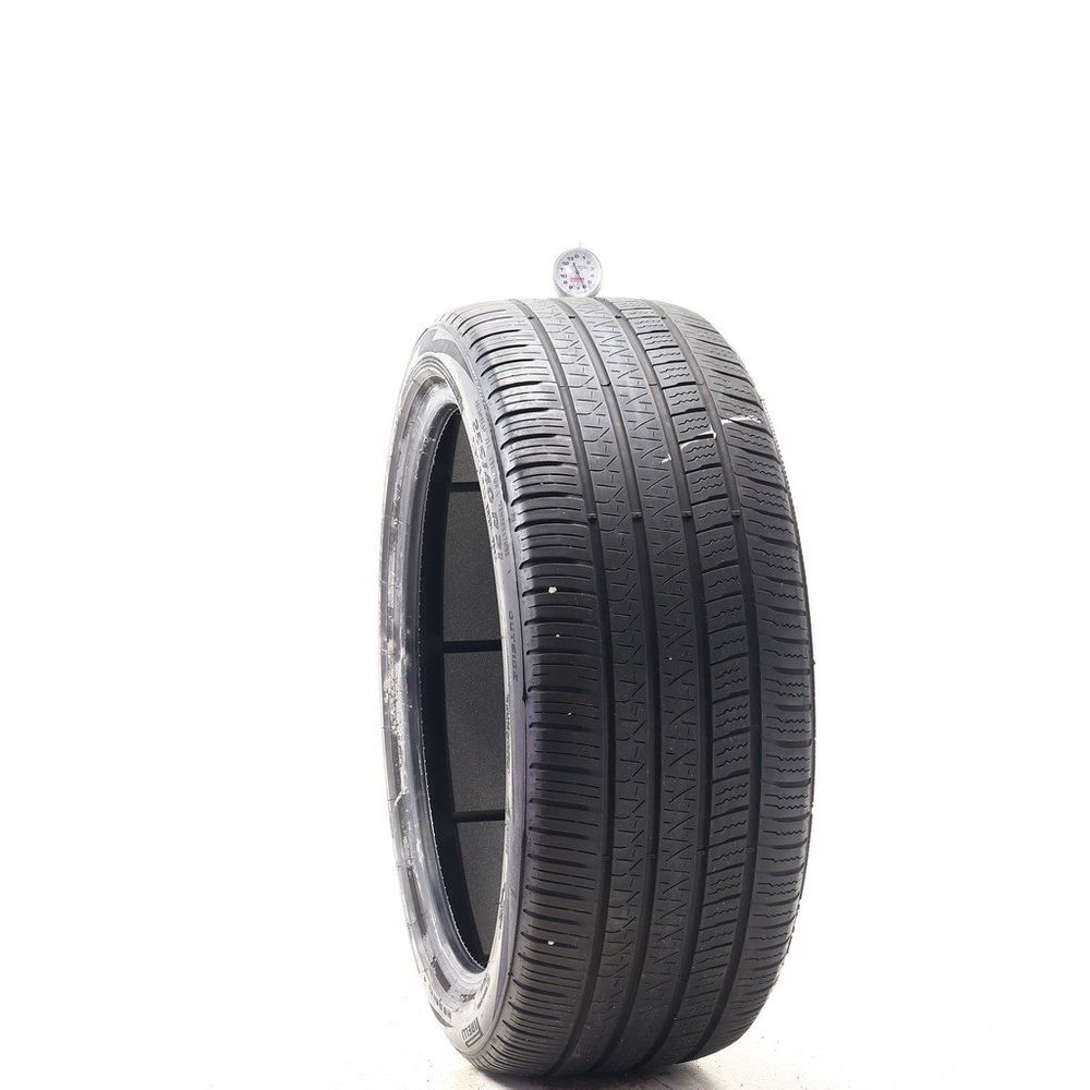 Set of (4) Used 255/40R21 Pirelli Scorpion Zero VOL PNCS 102V - 6-7/32 - Image 1