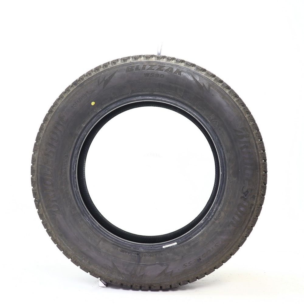 Set of (2) Used 225/65R17 Bridgestone Blizzak WS90 Studless 102H - 10.5-11/32 - Image 6
