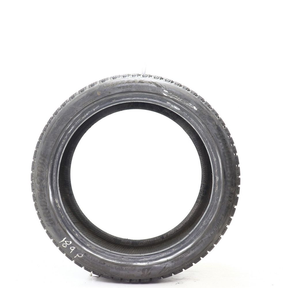 Used 245/40R18 Bridgestone Blizzak WS90 Studless 97H - 9/32 - Image 3