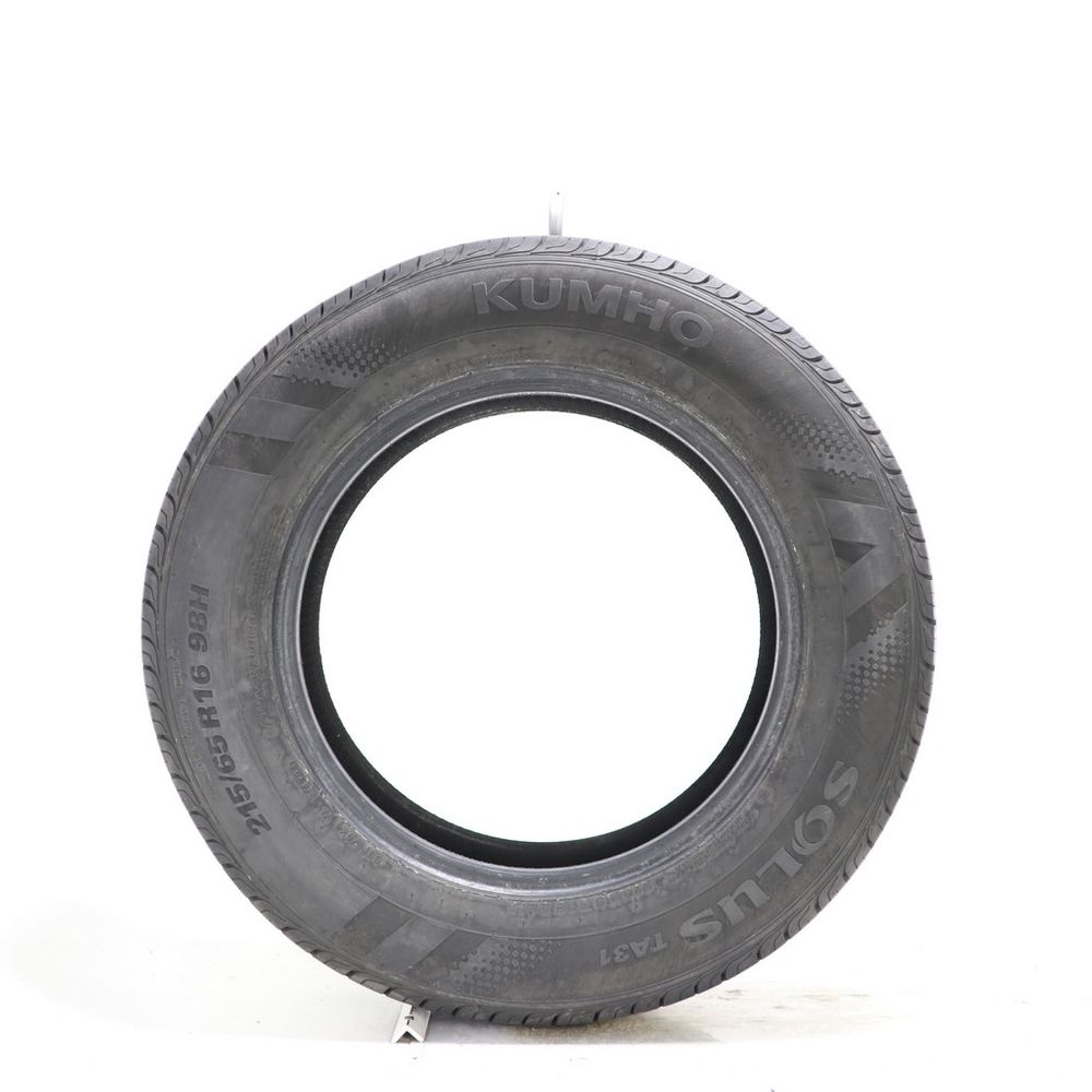 Used 215/65R16 Kumho Solus TA31 98H - 9.5/32 - Image 3