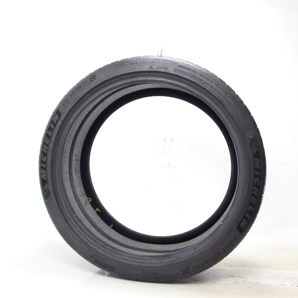 Set of (2) Used 315/30ZR21 Michelin Pilot Sport 4 S MO1 Acoustic 105Y - 7.5-9/32 - Image 3
