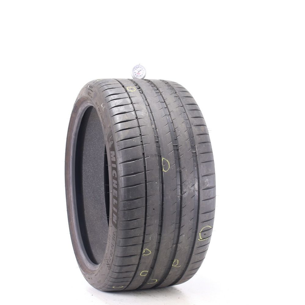 Set of (2) Used 315/30ZR21 Michelin Pilot Sport 4 S MO1 Acoustic 105Y - 7.5-9/32 - Image 4