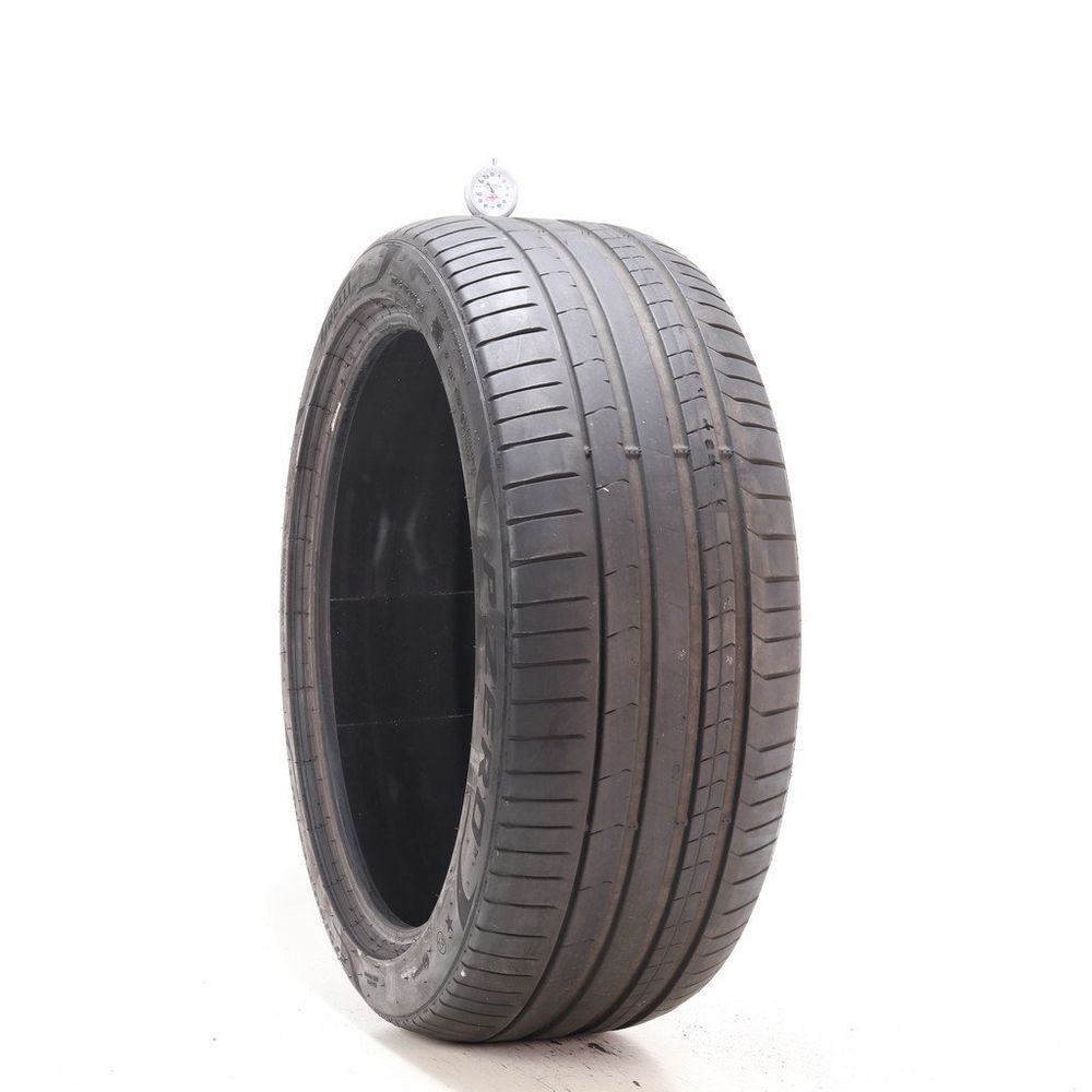 Set of (2) Used 275/40R22 Pirelli P Zero PZ4 Run Flat 107Y - 5.5-7/32 - Image 1