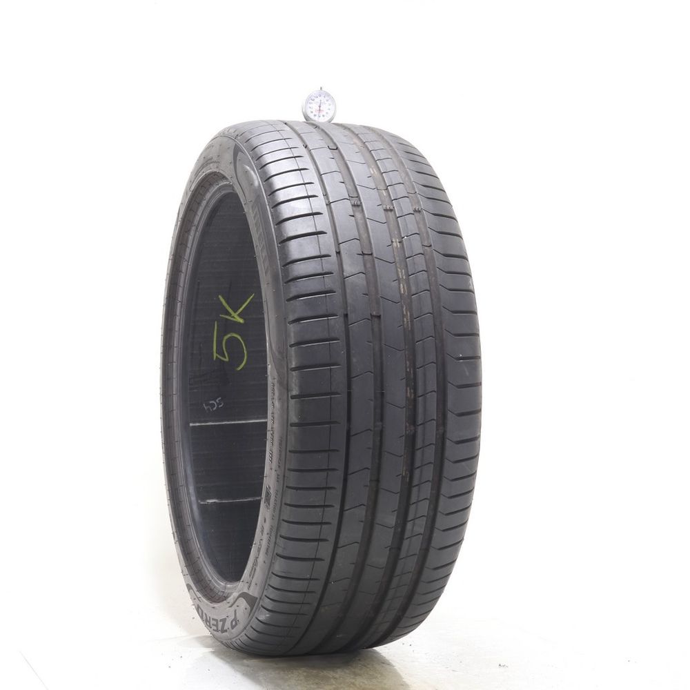 Set of (2) Used 275/40R22 Pirelli P Zero PZ4 Run Flat 107Y - 5.5-7/32 - Image 4