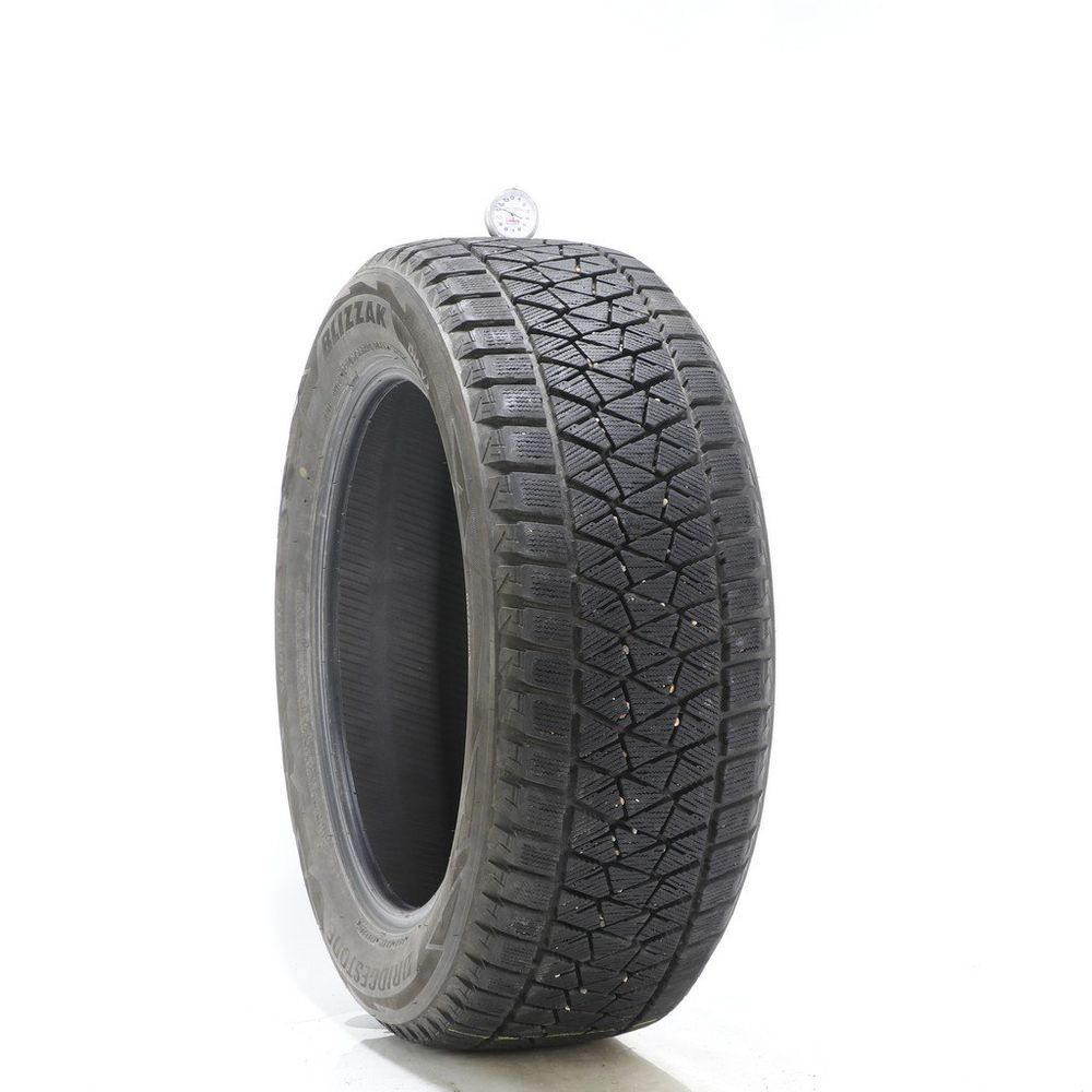 Set of (2) Used 245/55R19 Bridgestone Blizzak DM-V2 103T - 11-12.5/32 - Image 1