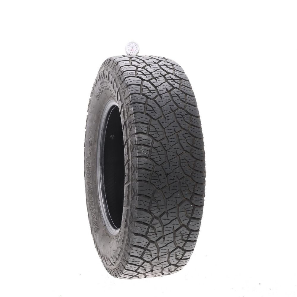 Set of (2) Used 255/70R17 Kumho Road Venture AT52 112T - 6-7.5/32 - Image 4