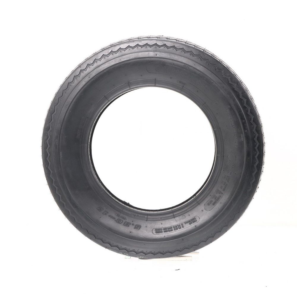 Set of (2) New 5.3-12 Rubber Master Highway Rib 4 Ply 74M - Image 3