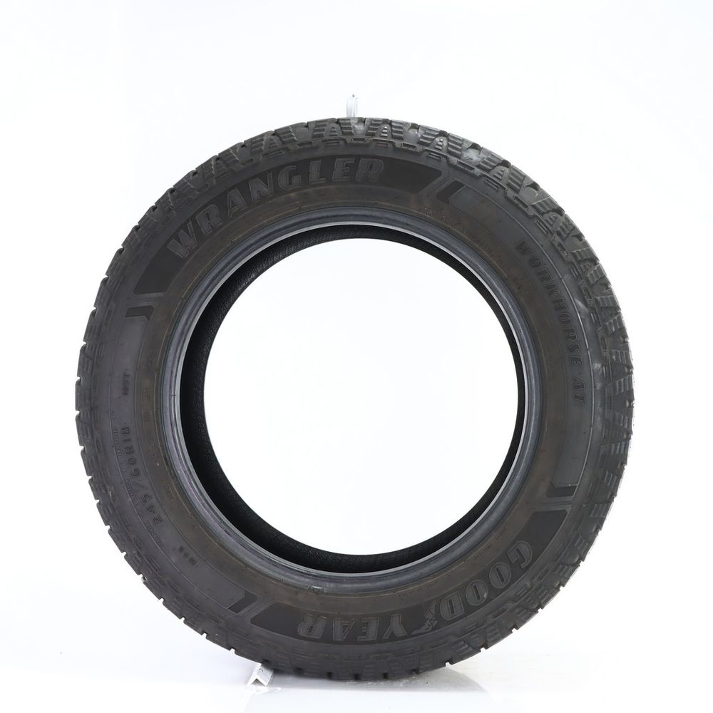 Set of (2) Used 245/60R18 Goodyear Wrangler Workhorse AT 105T - 8.5-9.5/32 - Image 3