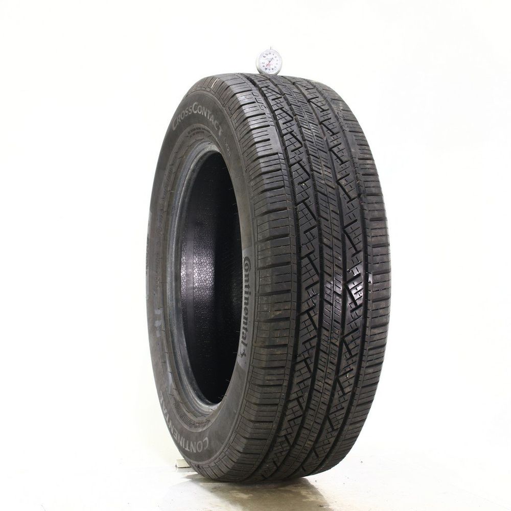 Set of (2) Used 255/60R19 Continental CrossContact LX25 109H - 8-8.5/32 - Image 1