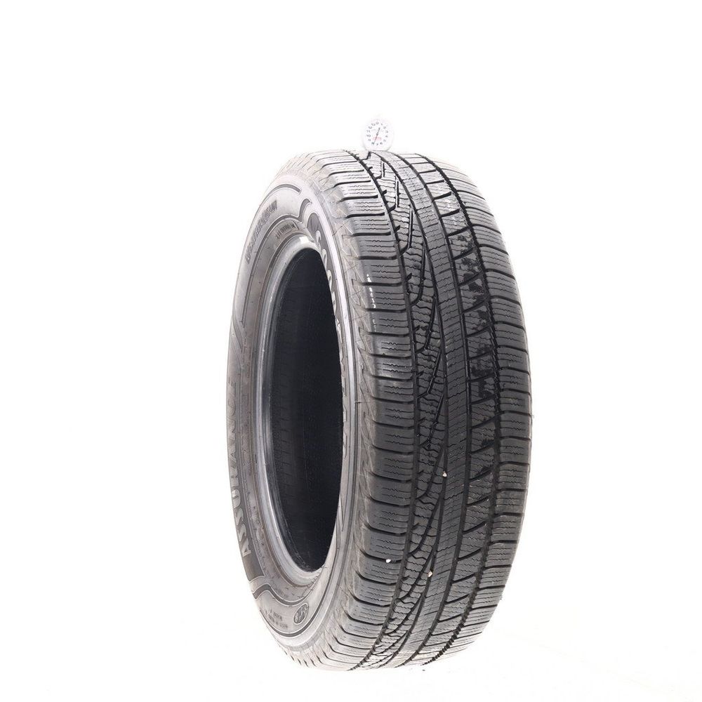 Set of (2) Used 245/60R18 Goodyear Assurance WeatherReady 105H - 7.5-9/32 - Image 1