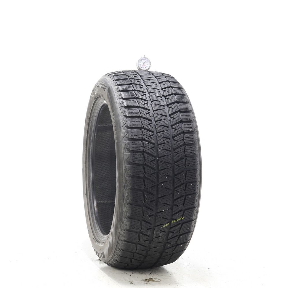 Set of (2) Used 245/50R18 Bridgestone Blizzak WS80 104H - 8.5-9/32 - Image 4