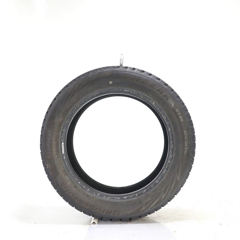 Set of (4) Used 205/55R16 Bridgestone Blizzak WS80 91H - 9/32 - Image 3