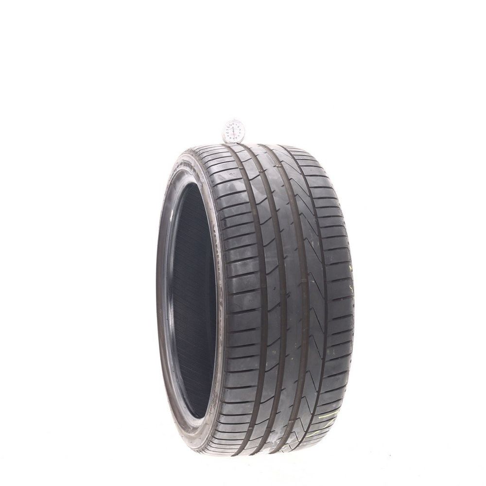 Set of (2) Used 245/35ZR19 Hankook Ventus S1 evo2 K117 93Y - 6.5-7.5/32 - Image 1