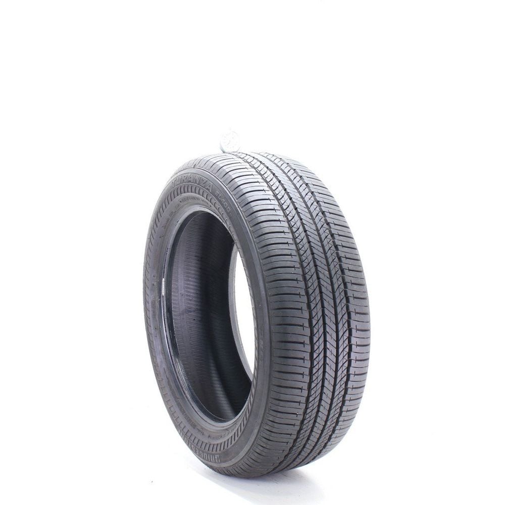 Set of (2) Used 235/55RF18 Bridgestone Turanza EL400-02 RFT 100T - 8.5-9.5/32 - Image 1