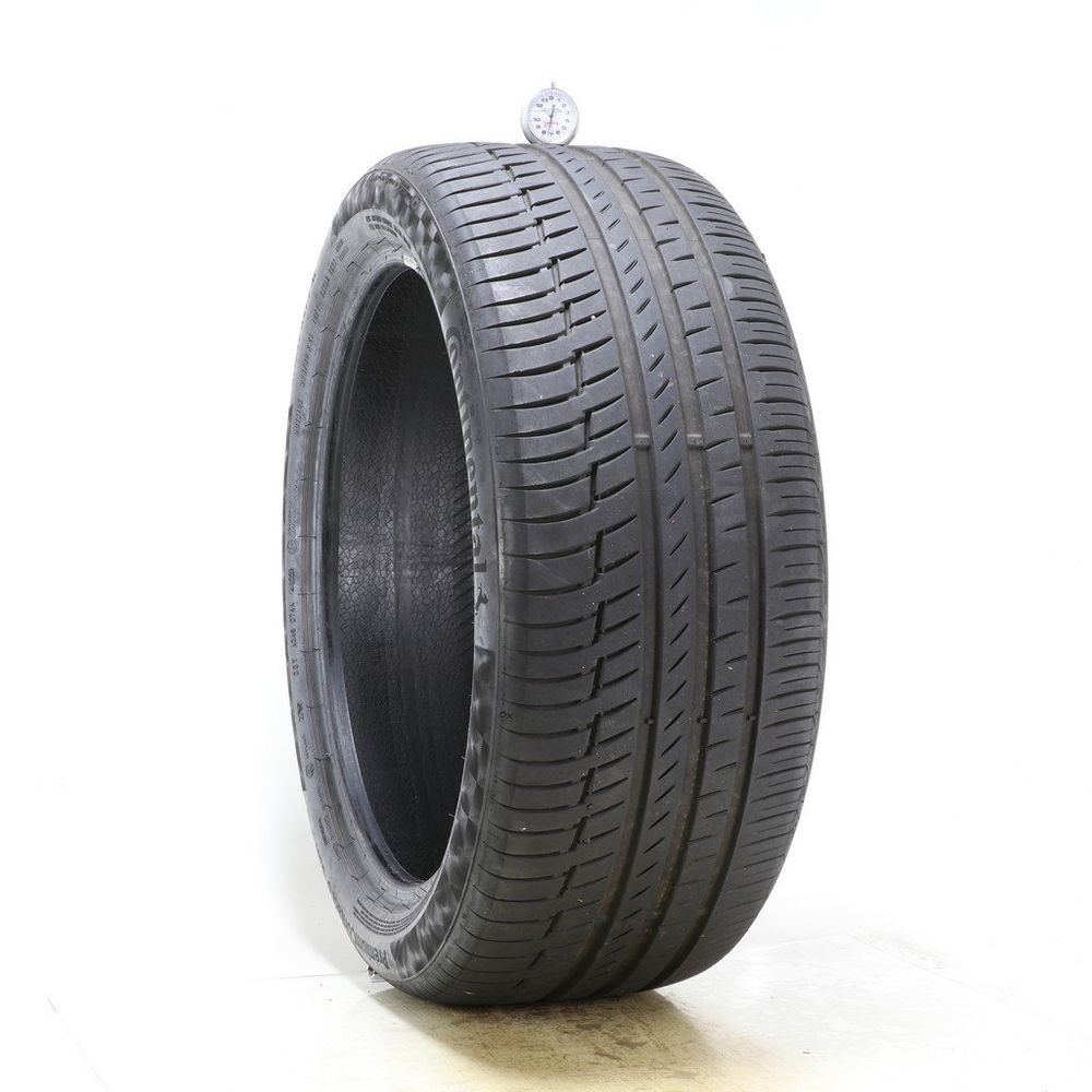 Set of (2) Used 275/40R21 Continental PremiumContact 6 SSR 107Y - 7.5-8.5/32 - Image 1
