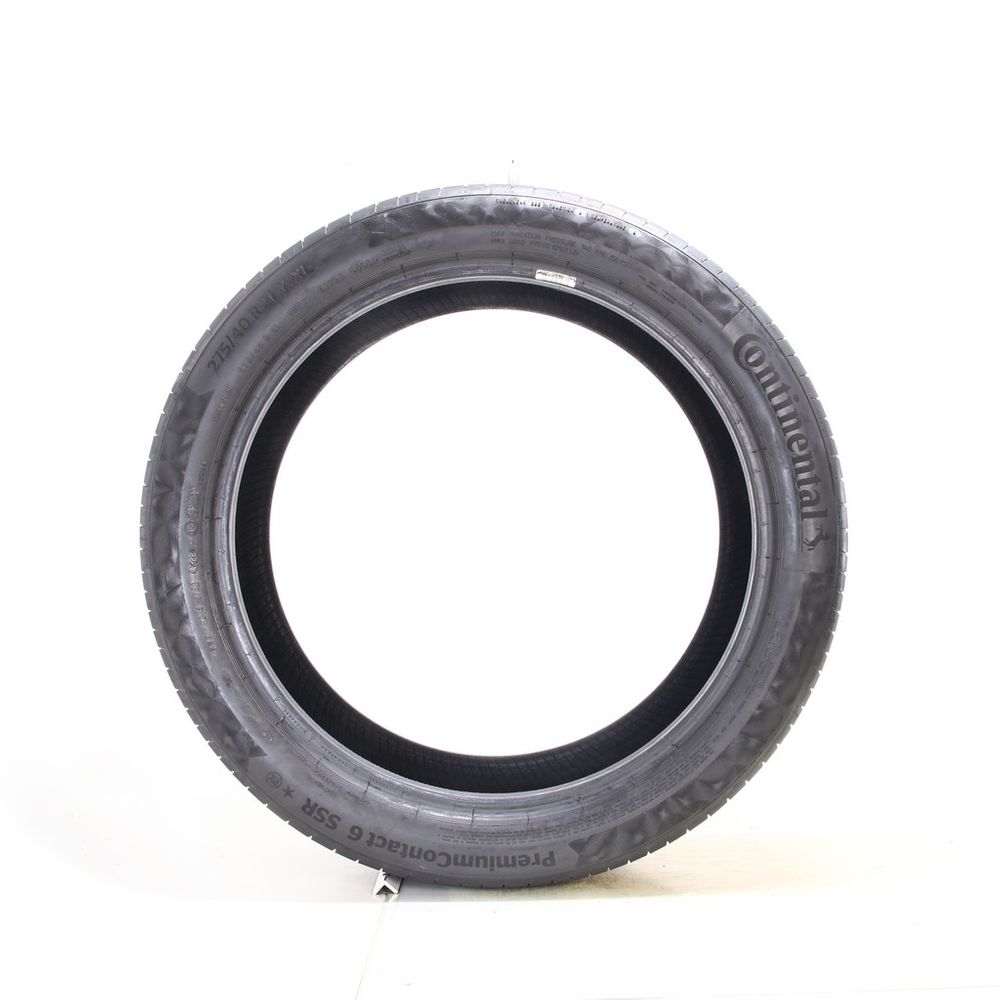 Set of (2) Used 275/40R21 Continental PremiumContact 6 SSR 107Y - 7.5-8.5/32 - Image 3