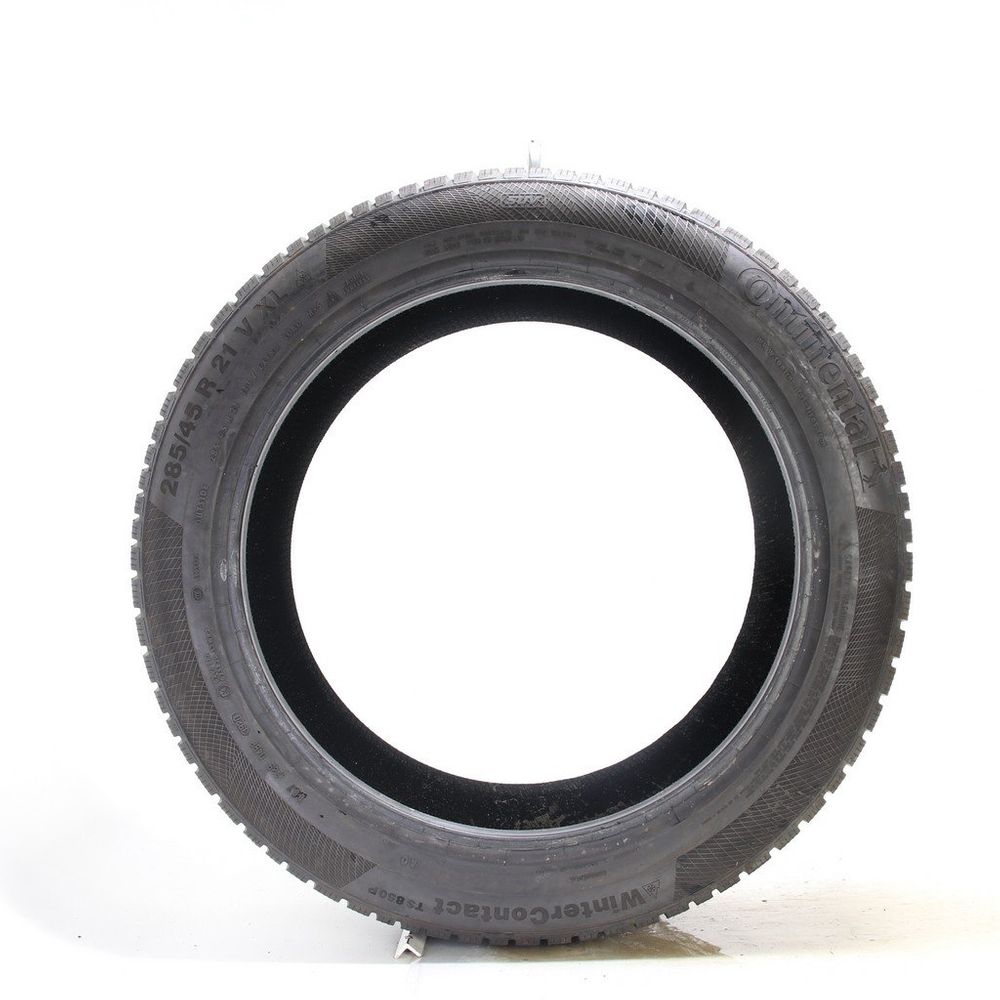 Used 285/45R21 Continental WinterContact TS850P SUV AO 113V - 7.5/32 - Image 3