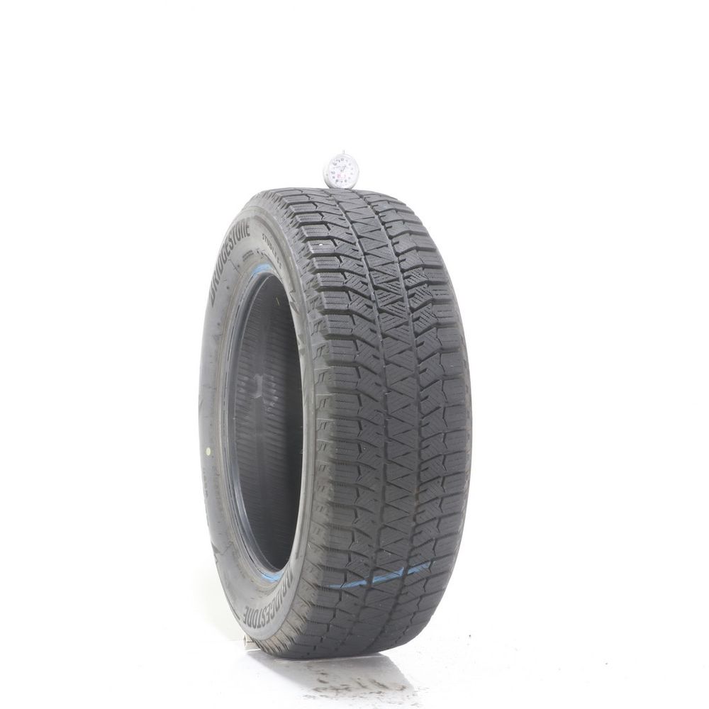 Set of (2) Used 205/60R16 Bridgestone Blizzak WS90 Studless 92H - 8-8.5/32 - Image 1