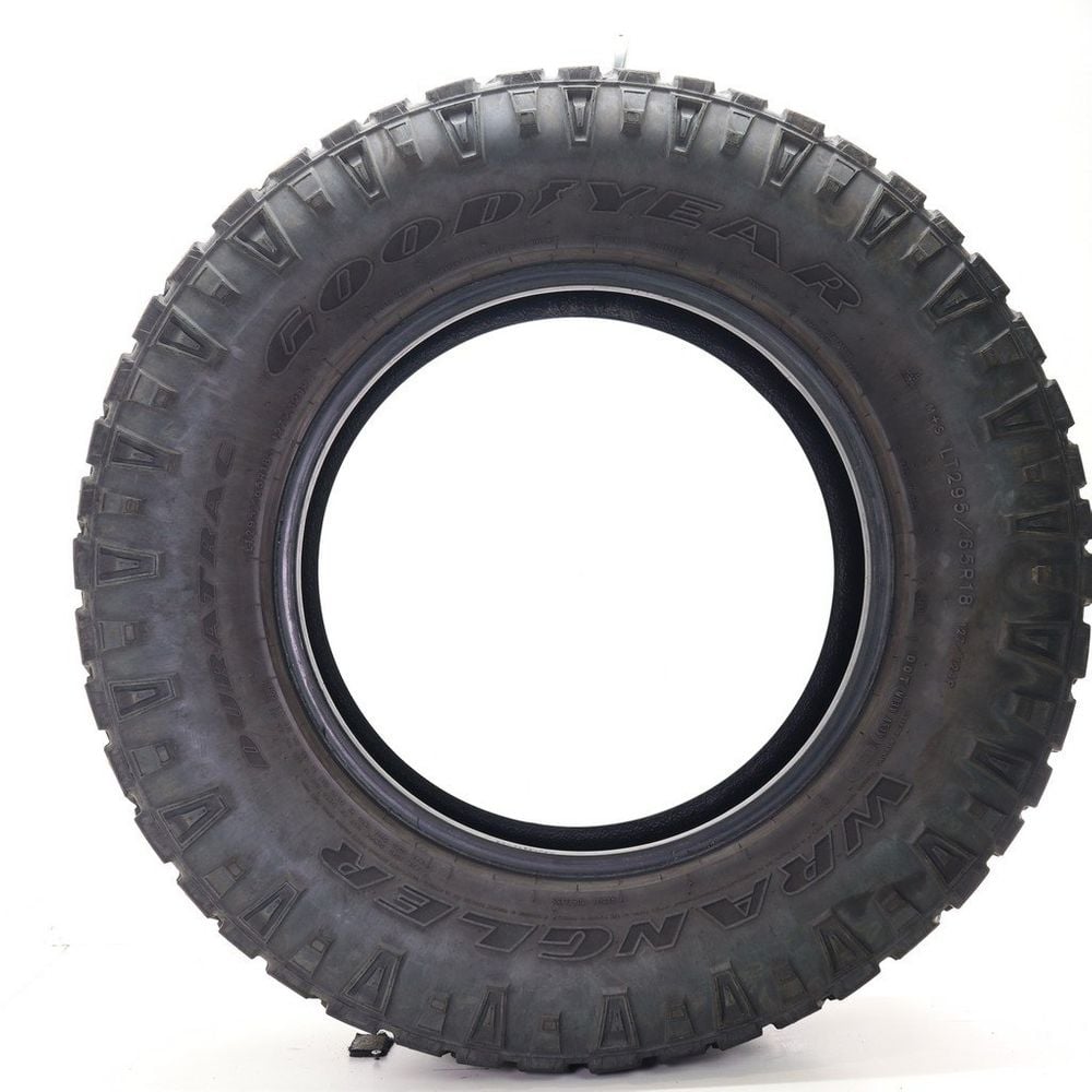 Set of (2) Used LT 295/65R18 Goodyear Wrangler Duratrac 127/124P E - 9.5-10.5/32 - Image 3