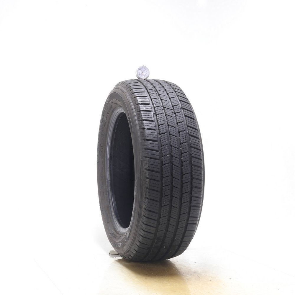 Set of (2) Used 225/55R17 Michelin Defender LTX MS 101H - 8.5-9.5/32 - Image 1