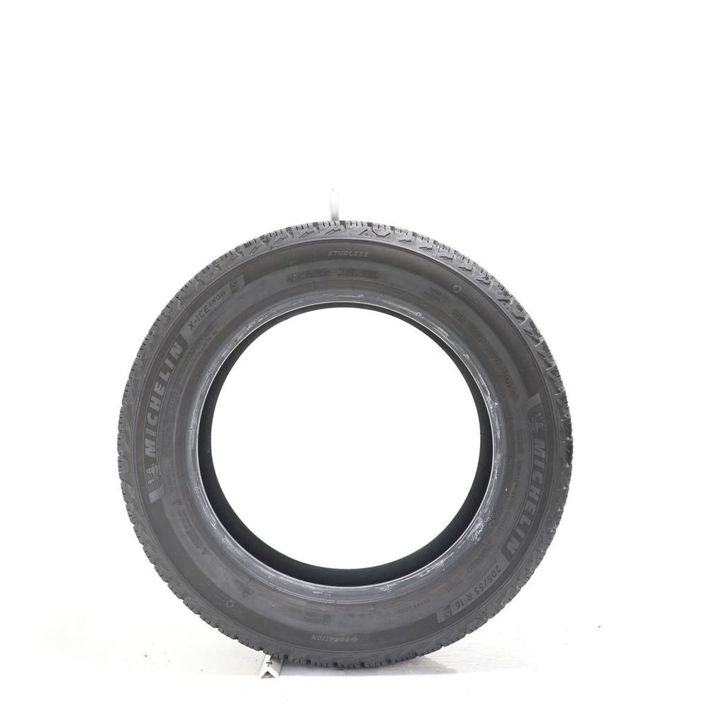 Set of (2) Used 205/55R16 Michelin X-Ice Snow 94H - 7.5-8.5/32 - Image 6