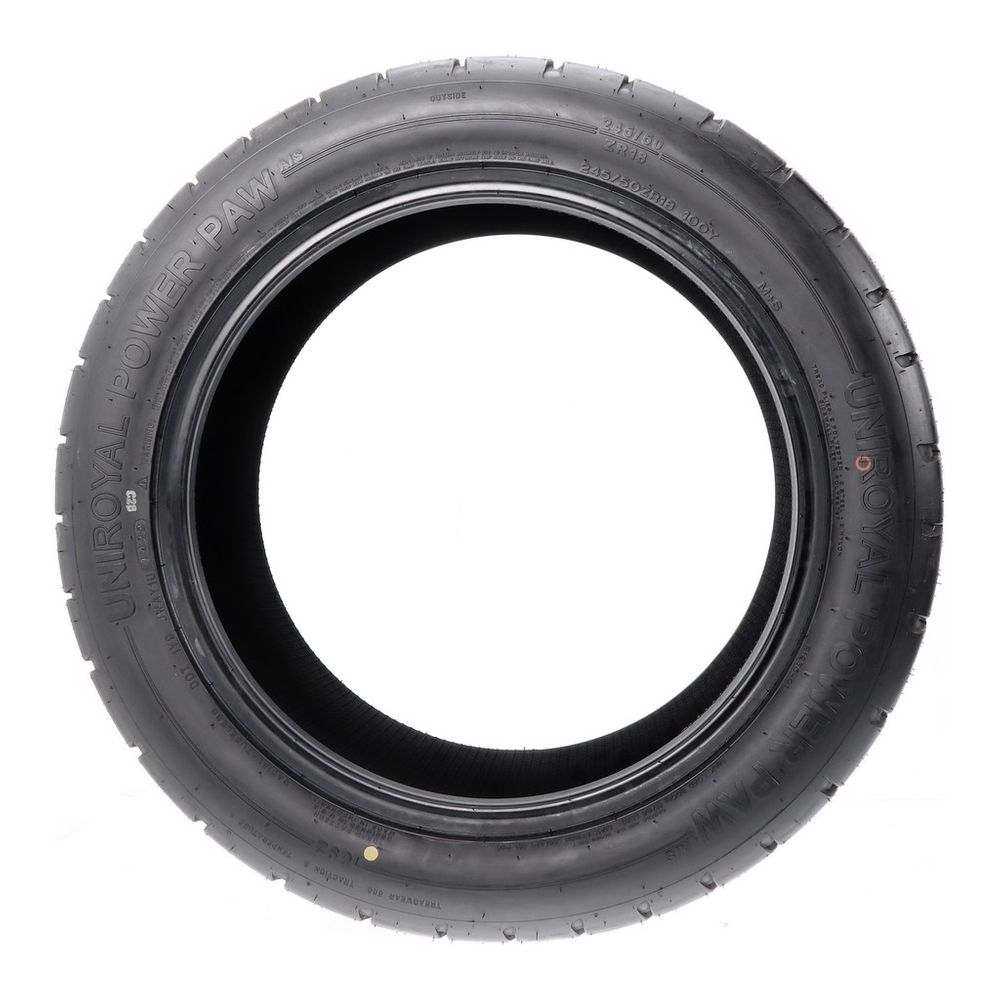 Set of (2) New 245/50ZR18 Uniroyal Power Paw A/S 100Y - Image 3