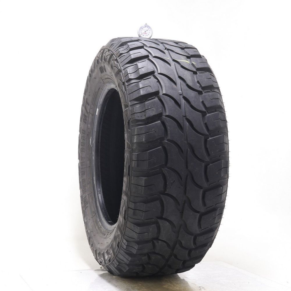 Set of (2) Used LT 33X12.5R18 Red Dirt Road RD-6 M/T 118Q E - 8-9/32 - Image 4