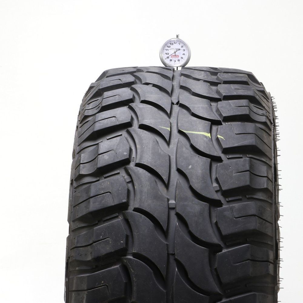 Set of (2) Used LT 33X12.5R18 Red Dirt Road RD-6 M/T 118Q E - 8-9/32 - Image 5