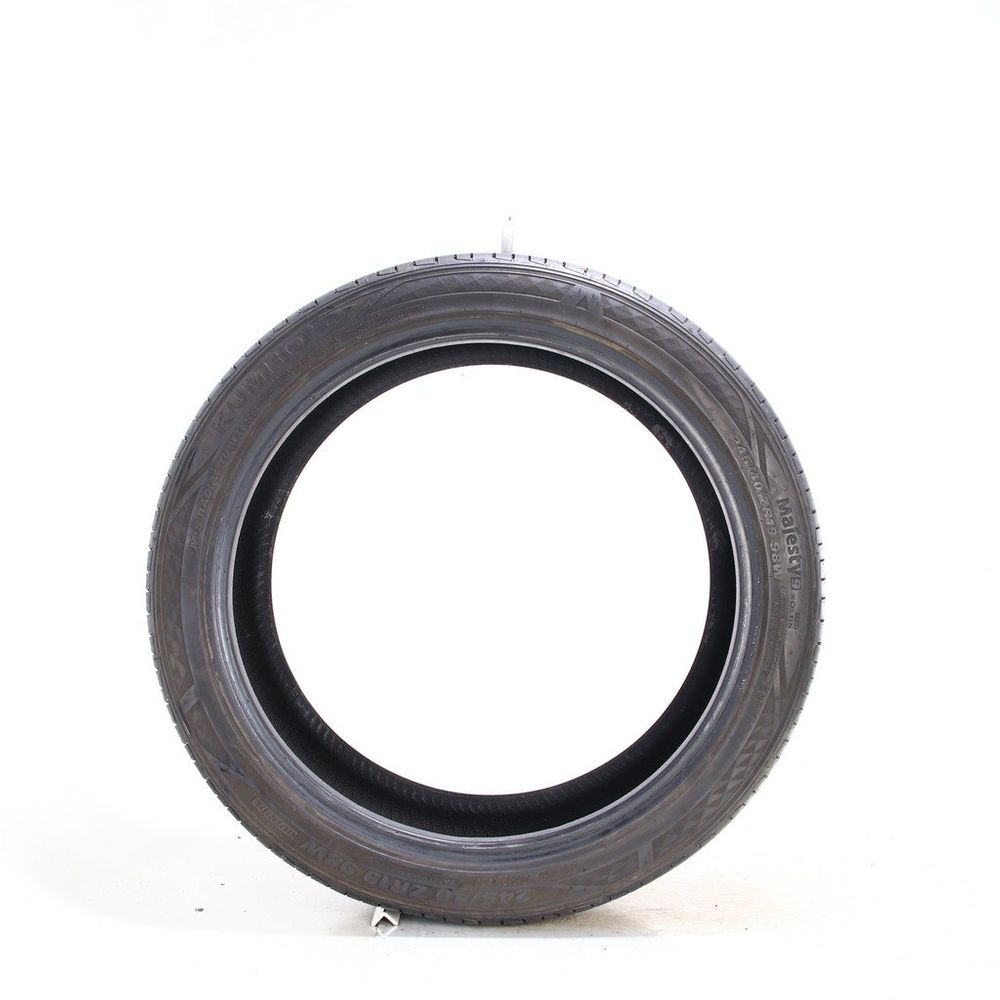 Set of (2) Used 245/40ZR19 Kumho Majesty 9 Solus TA91 98W - 7-8.5/32 - Image 3