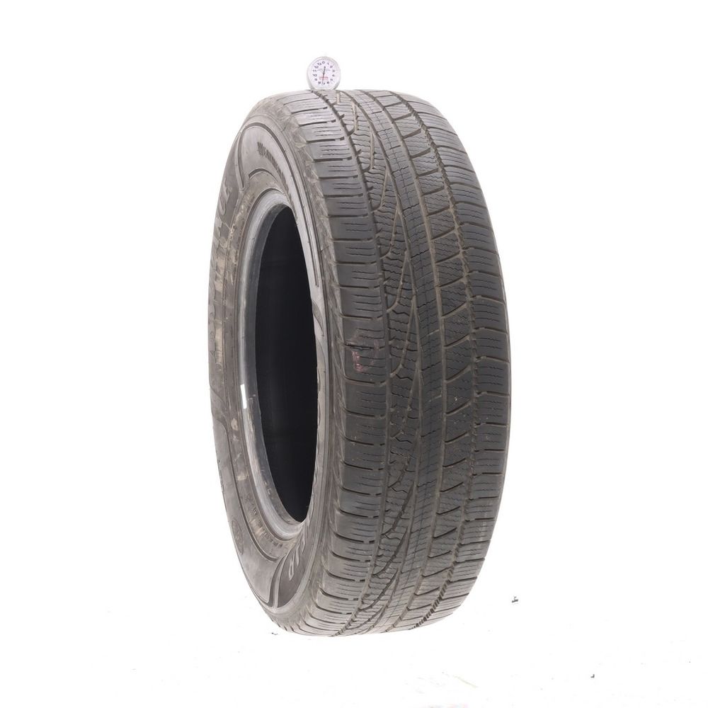 Set of (2) Used 255/65R18 Goodyear Assurance WeatherReady 111T - 7-7.5/32 - Image 1