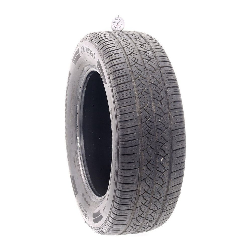 Set of (2) Used 235/60R17 Continental TrueContact Tour 102T - 8/32 - Image 1