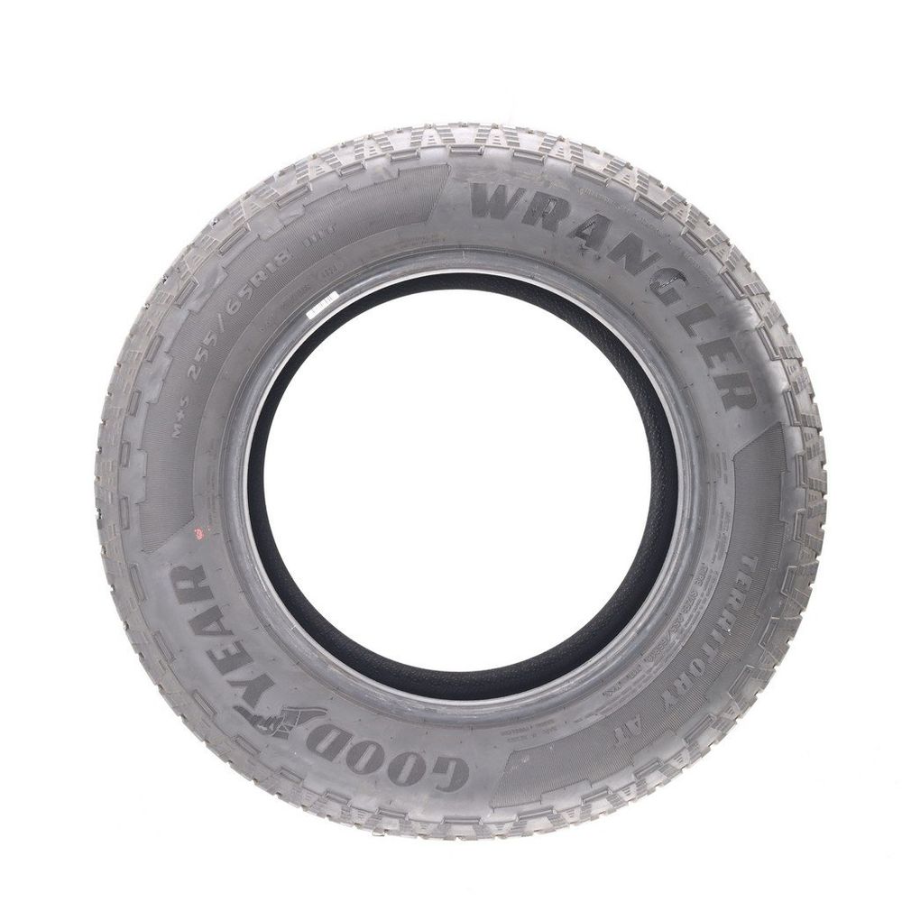 Used 255/65R18 Goodyear Wrangler Territory AT 111T - 11/32 - Image 3