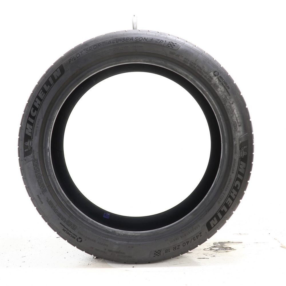 Used 245/40ZR18 Michelin Pilot Sport All Season 4 ZP 93Y - 7/32 - Image 3