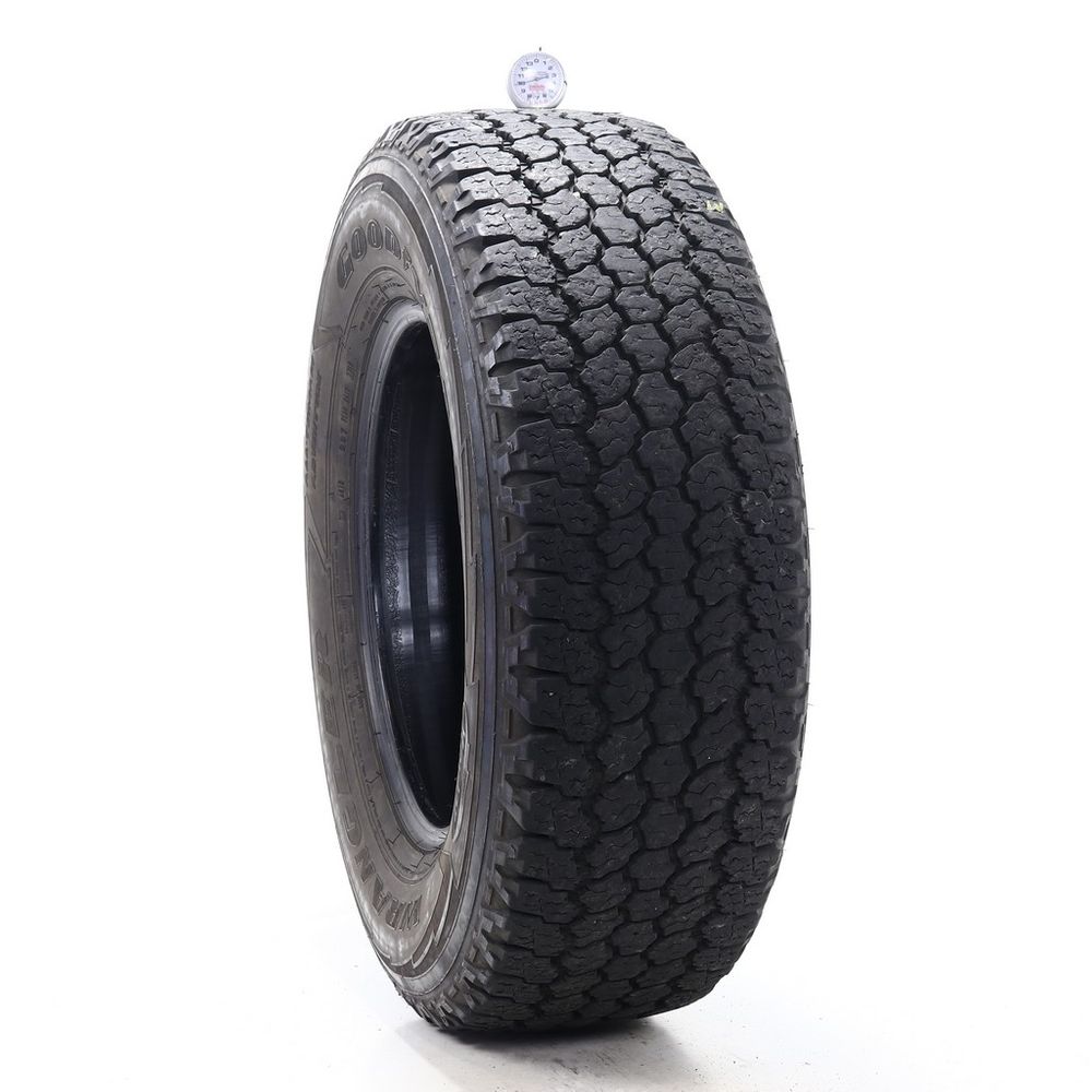 Set of (2) Used LT 265/70R17 Goodyear Wrangler All-Terrain Adventure Kevlar 121/118S E - 10/32 - Image 1