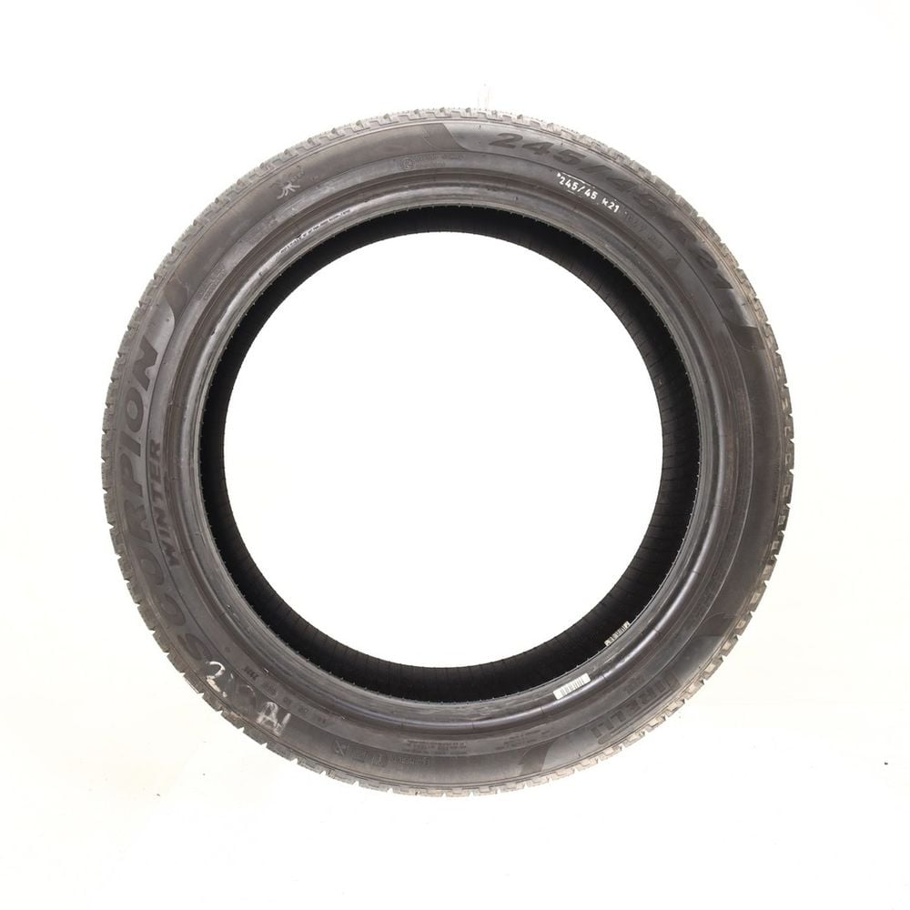 Set of (2) Used 245/45R21 Pirelli Scorpion Winter PNCS 104V - 8-8.5/32 - Image 3