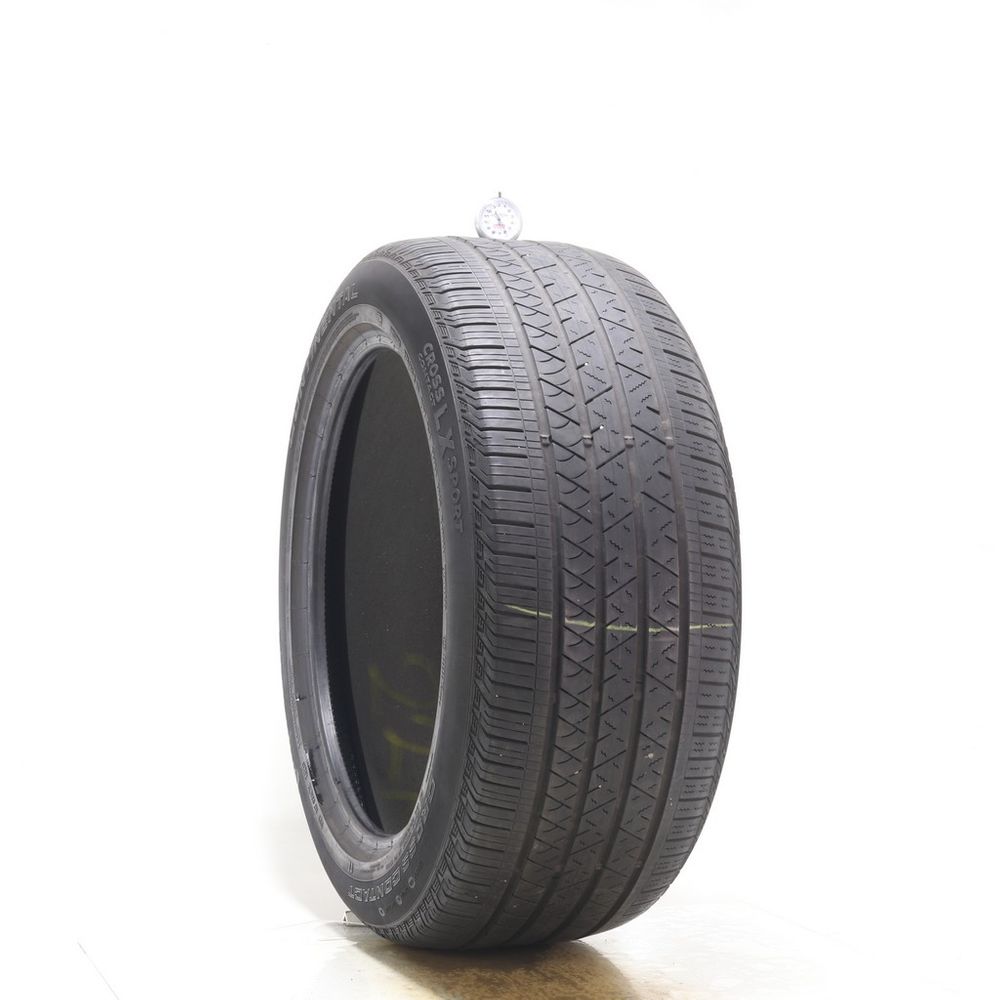 Set of (2) Used 275/45R20 Continental CrossContact LX Sport T1 ContiSilent 110V - 6-6.5/32 - Image 1