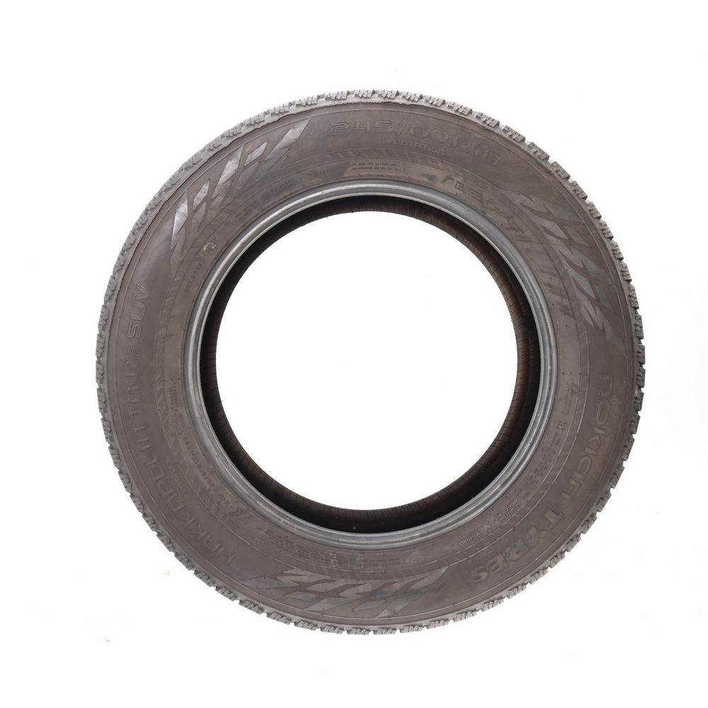 Used 245/60R18 Nokian Hakkapeliitta R3 SUV 109R - 8.5/32 - Image 3