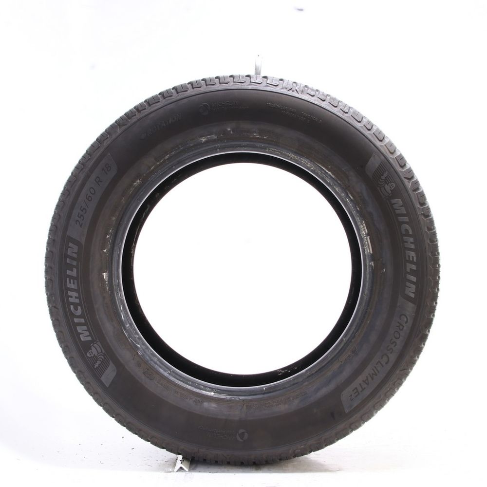 Set of (2) Used 255/60R18 Michelin CrossClimate 2 112V - 9/32 - Image 3