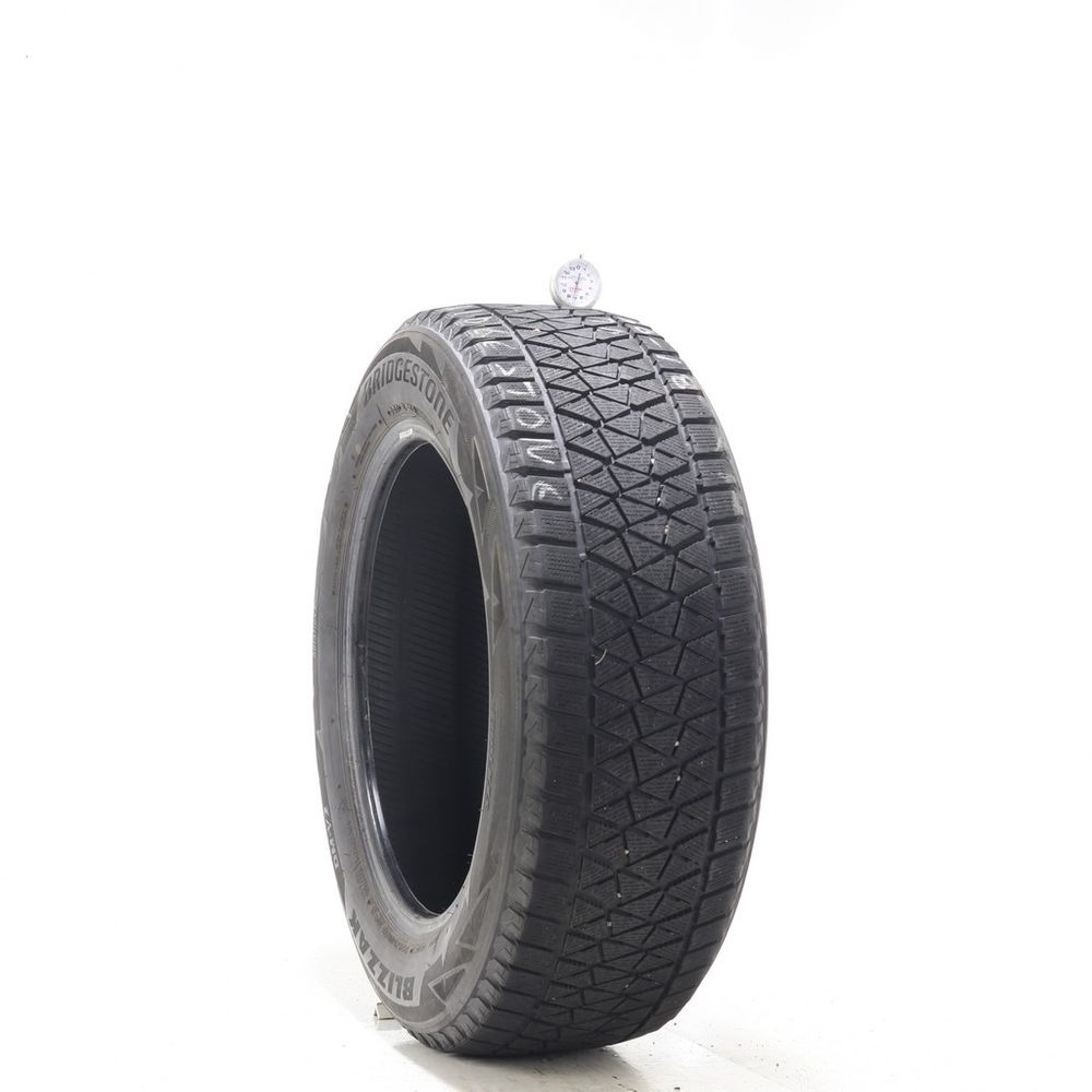 Set of (4) Used 235/60R18 Bridgestone Blizzak DM-V2 107S - 6.5-7/32 - Image 4