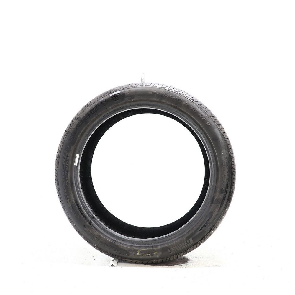 Set of (2) Used 245/40R18 Pirelli P Zero Nero MO 97V - 8.5-9.5/32 - Image 6