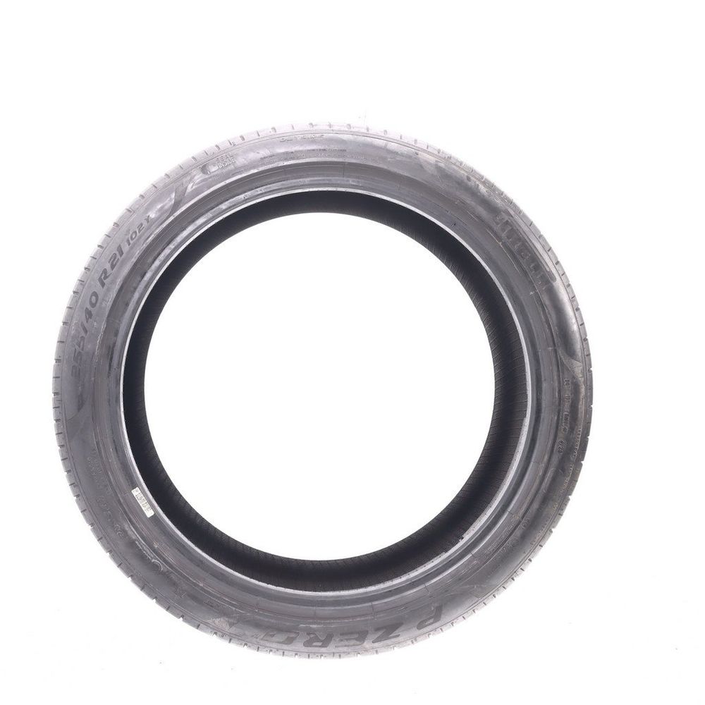 Set of (2) Used 255/40R21 Pirelli P Zero PNCS PZ4 Seal Inside 102Y - 7.5/32 - Image 3