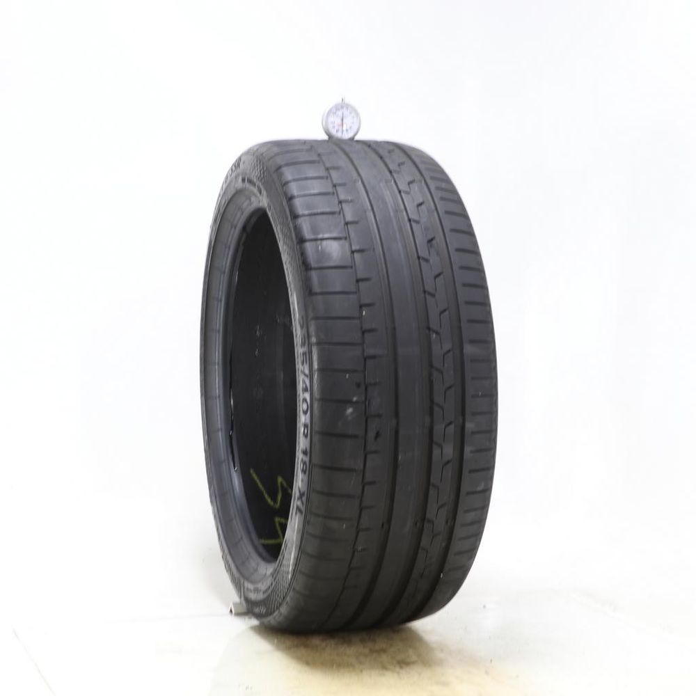 Used 235/40R18 Continental SportContact 6 SSR 95Y - 7/32 - Image 1