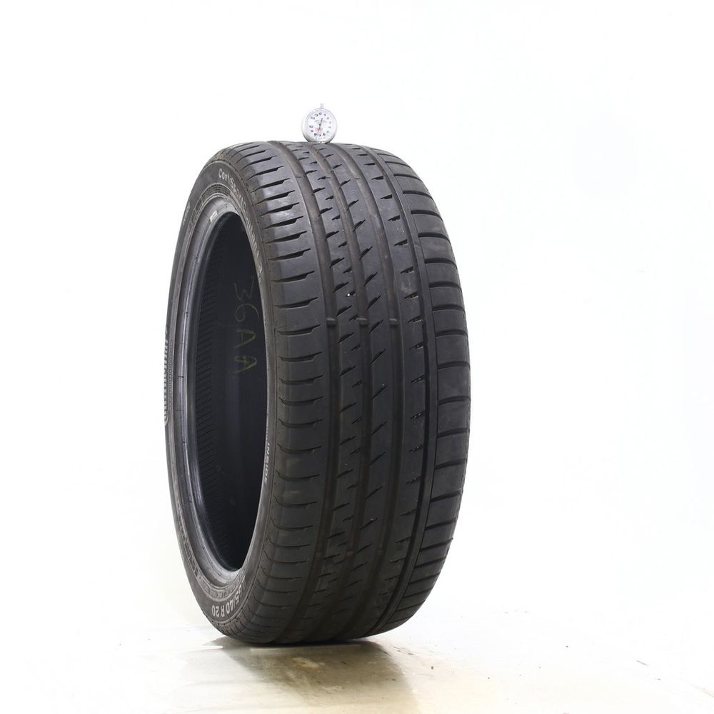 Used 265/40R20 Continental ContiSportContact 3 AO 104Y - 7.5/32 - Image 1