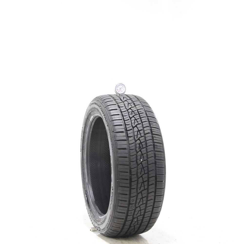 Set of (4) Used 215/45ZR17 Continental ControlContact Sport SRS Plus 91W - 8-9.5/32 - Image 4