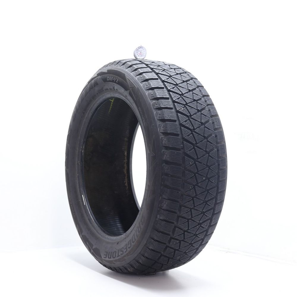 Set of (2) Used 275/55R20 Bridgestone Blizzak DM-V2 117T - 11-12.5/32 - Image 1