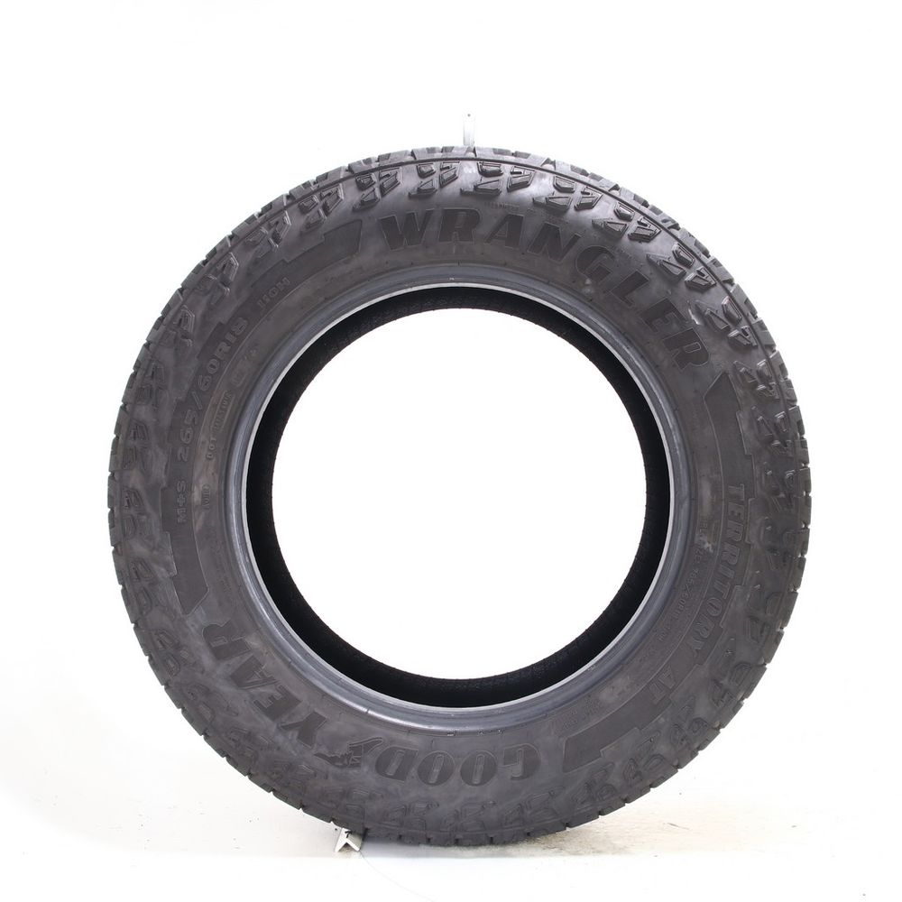 Used 265/60R18 Goodyear Wrangler Territory AT 110H - 9.5/32 - Image 3