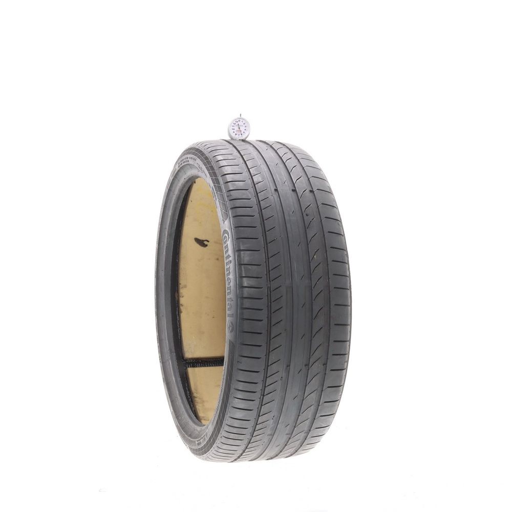 Used 245/35R21 Continental ContiSportContact 5 ContiSilent 96W - 6/32 - Image 1
