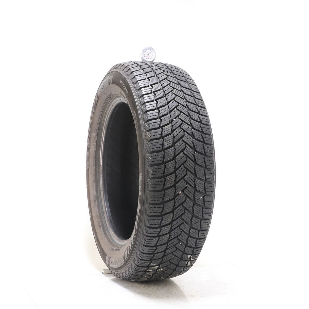 Set of (2) Used 225/60R18 Michelin X-Ice Snow 100H - 9.5/32 - Image 1
